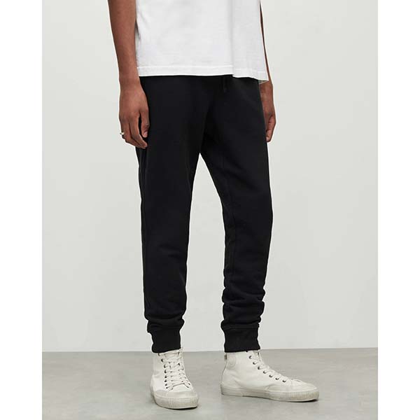 Allsaints Australia Mens Raven Cuffed Slim Sweatpants Black AU56-956